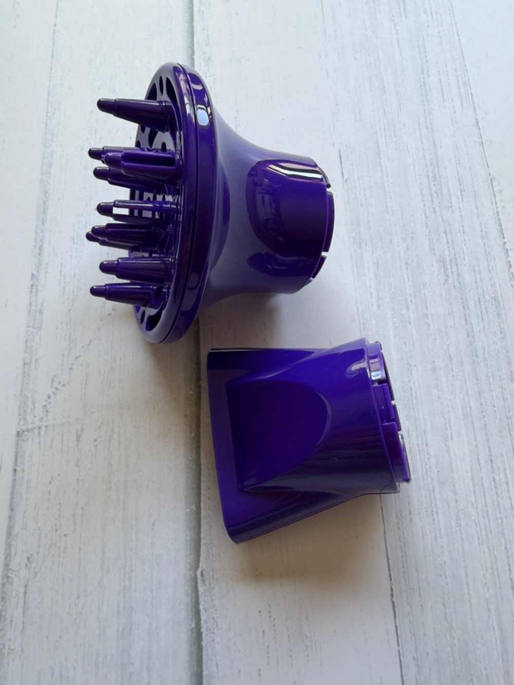 Conair Purple Compact Travel Hair Dryer w Diffuser | Lightweight Portable - Picture 7 of 8